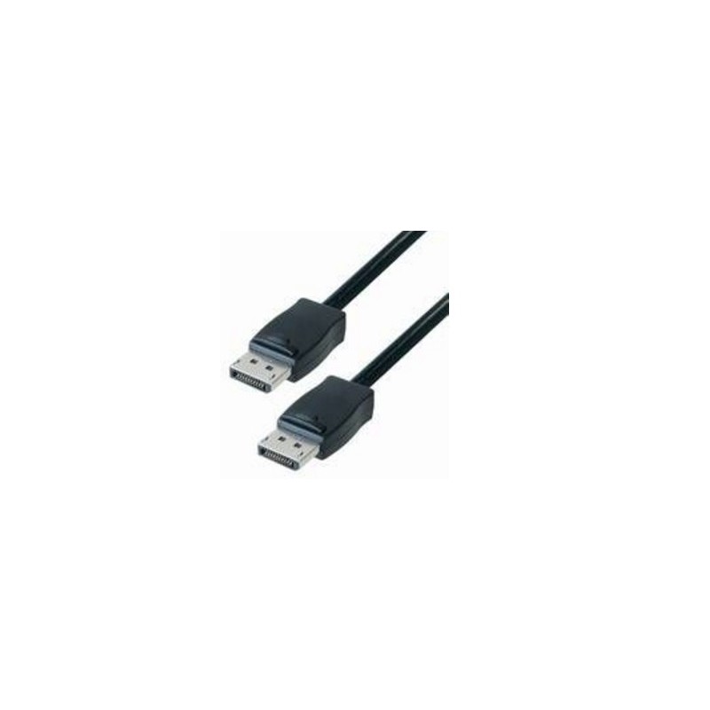Good Connections DisplayPort 1.2 Anschlusskabel 2m Verriegelungsschutz Nero